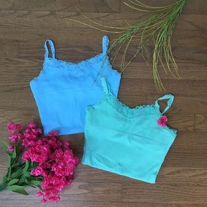 Cute lacy girls camisole set!